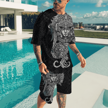 Aztec Mexican 3D All Over Printed Unisex Shirts DQB12072102