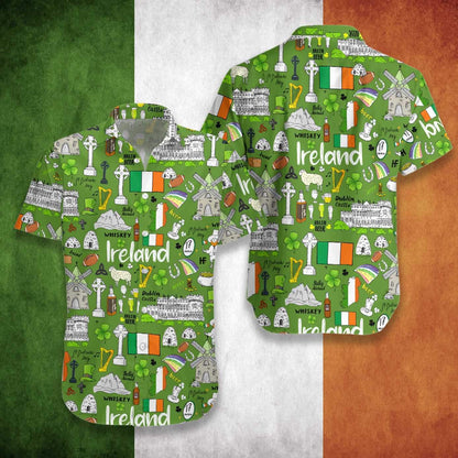 Irish Saint Patrick Day 3D All Over Printed Hawaii Shirt