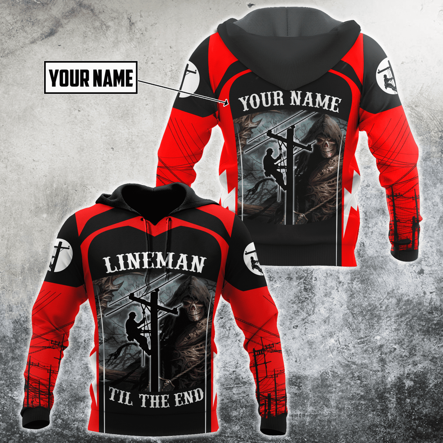 Customize Name Electrician 3D All Over Printed Unisex Shirts DA03052102
