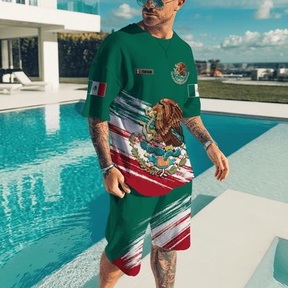 Persionalized Mexico 3D All Over Printed Unisex Shirts