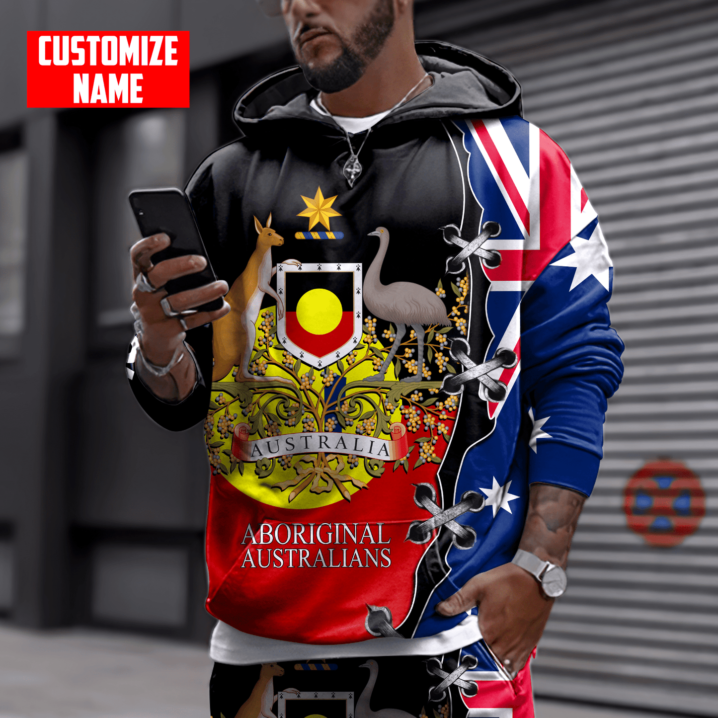 Personalized Name Australia 3D All Over Printed Unisex Shirts