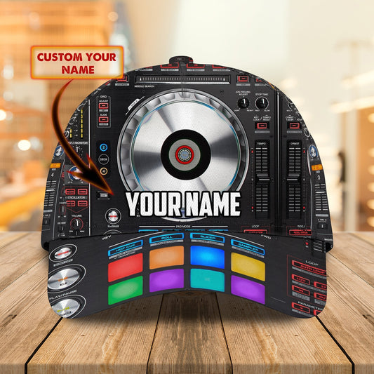 Personalized DJ 3D Printed Cap