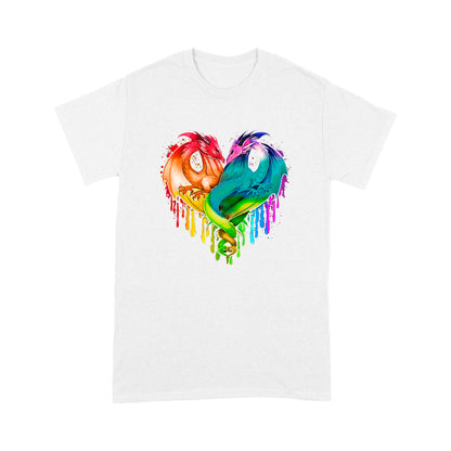 Coloful Dragon Couple T-shirt MEI
