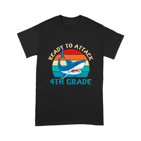 Ready To Attack 4th Grade Standard T-Shirt
