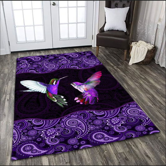 Hummingbird Art Lovers  Rug