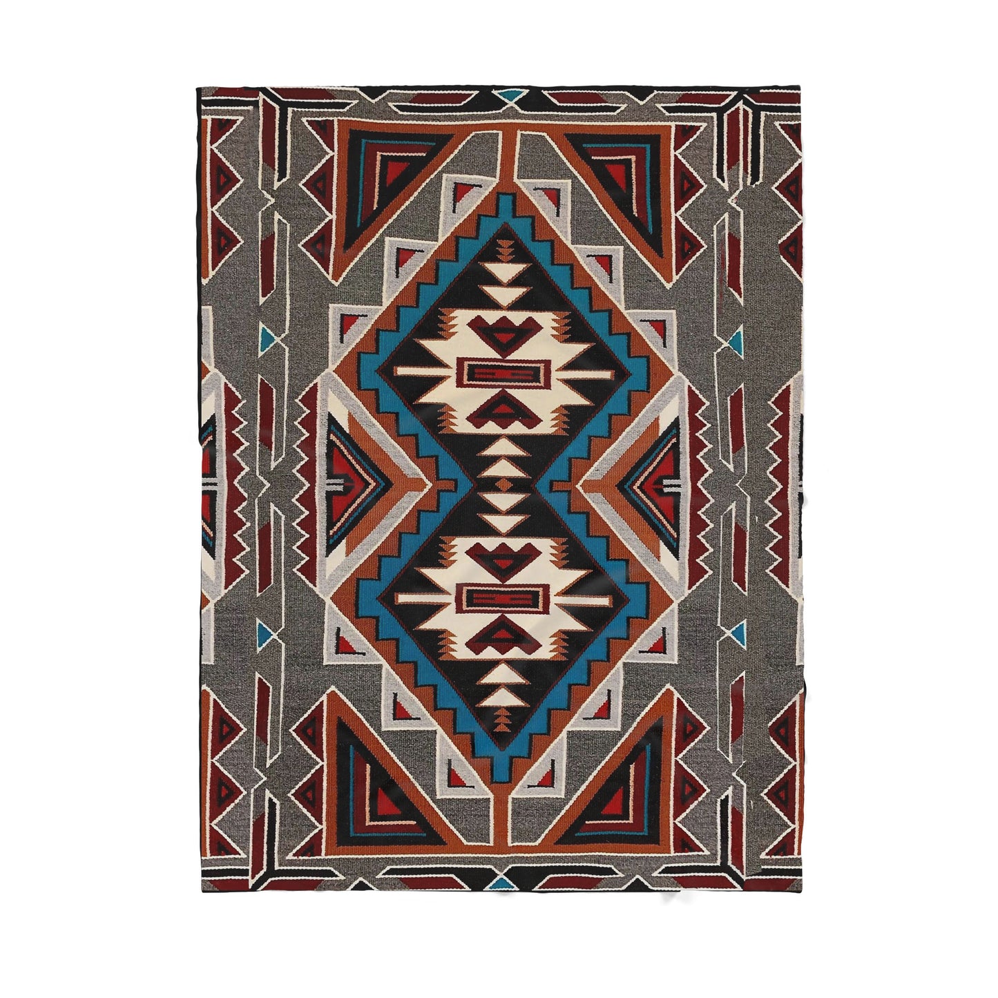 Native American Sherpa Blanket