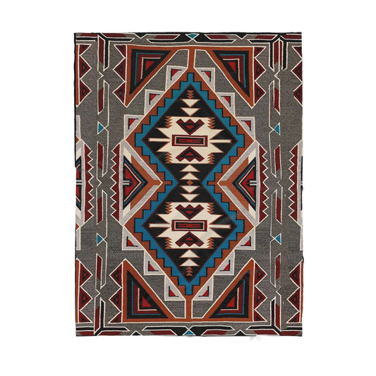 Native American Sherpa Blanket