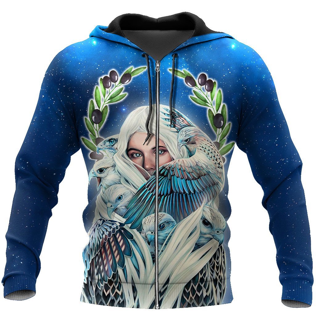 Premium Athena Goddess of Wisdom and War 3D All Over Printed Shirts