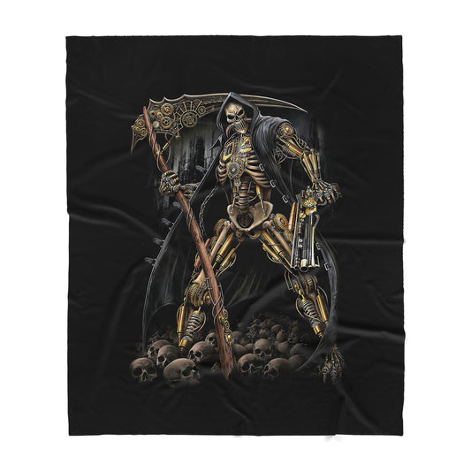 Steampunk Sherpa Blanket