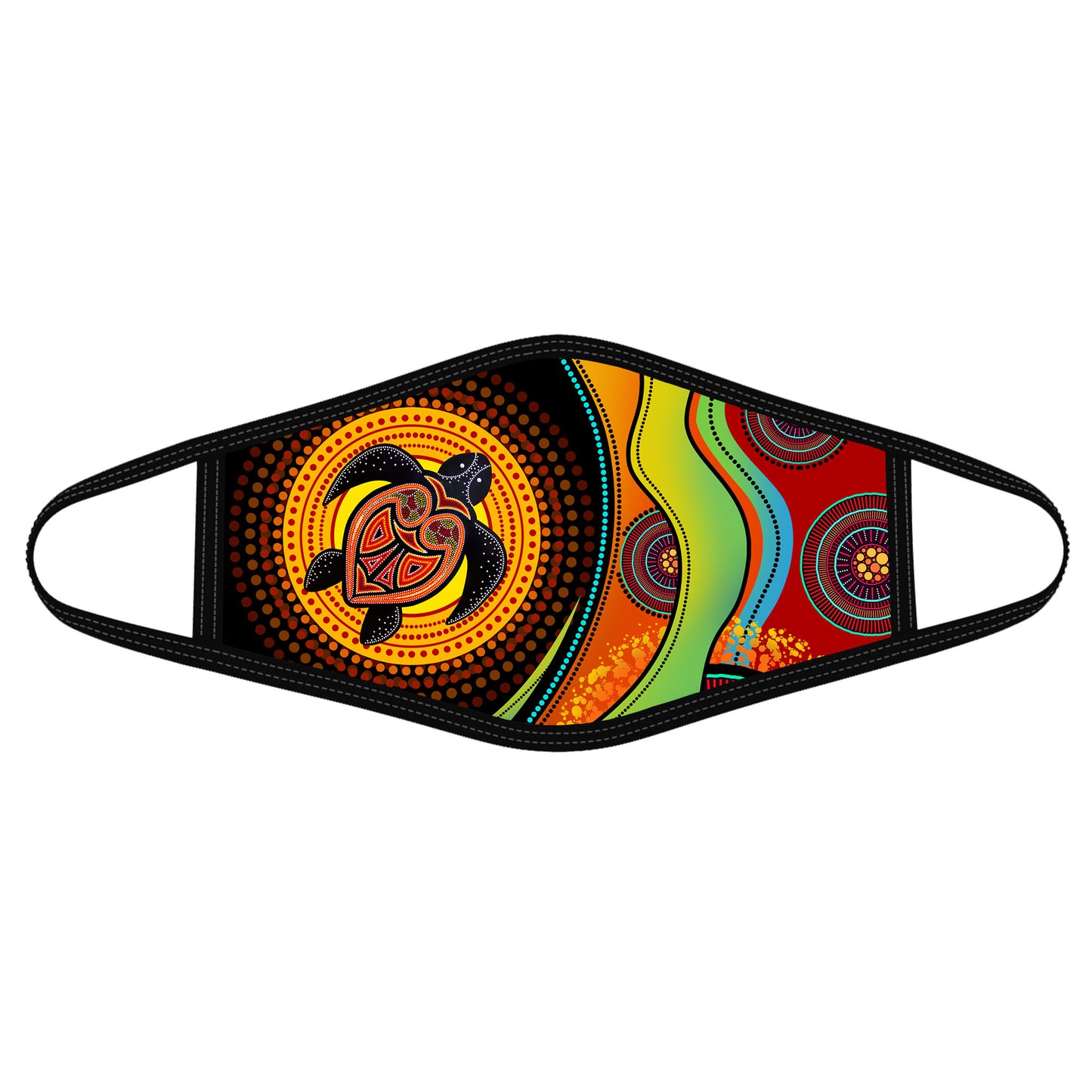 Aboriginal Australia Indigenous Face Mask HC