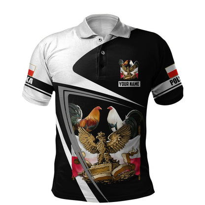 Personalized Polska Rooster 3D All Over Printed Unisex Hoodie