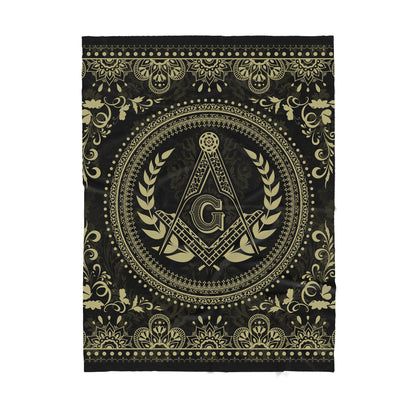 Freemasonary Sherpa Blanket TP