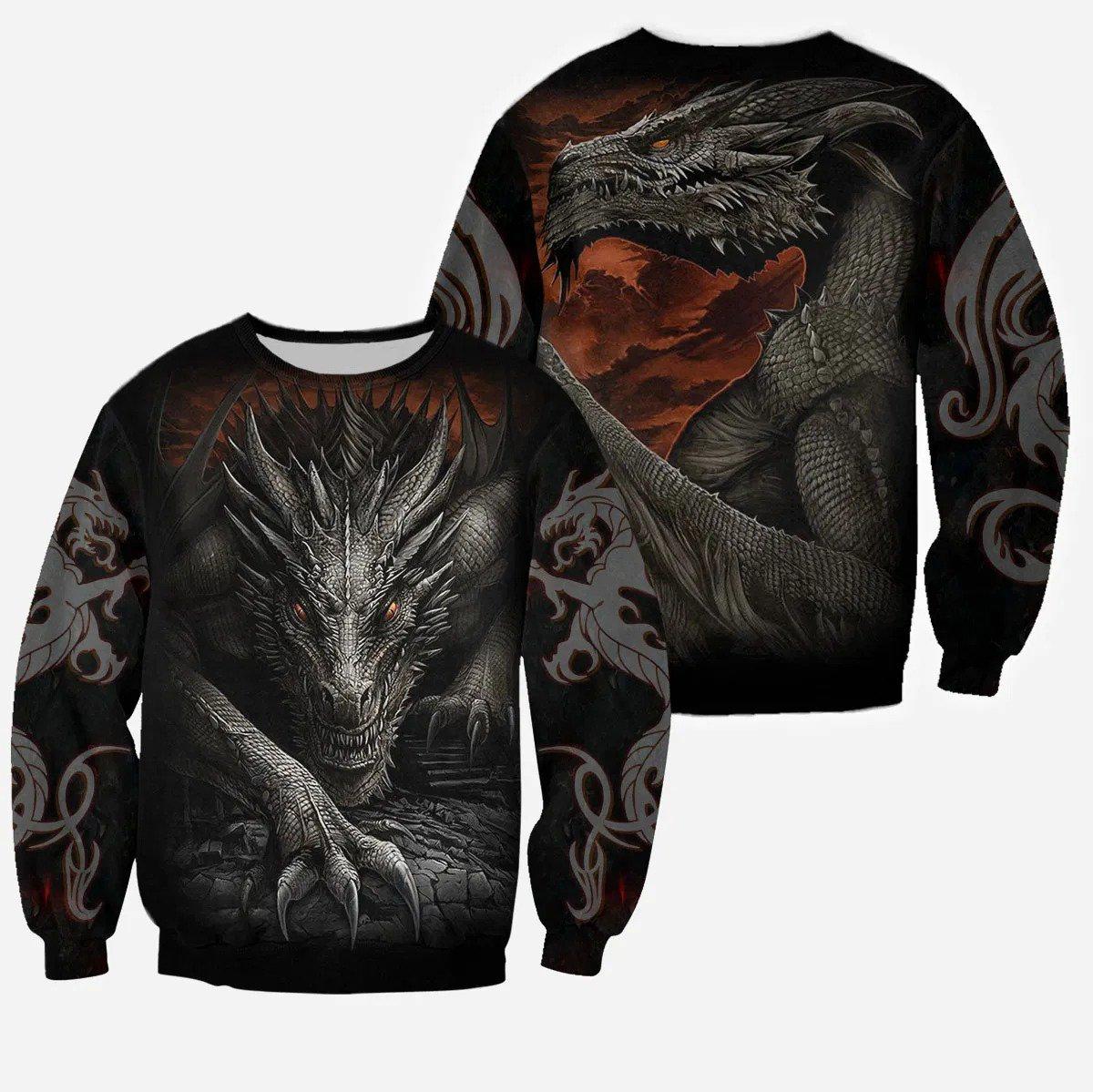 Dragon Hoodie NM050950-Apparel-NM-Sweatshirts-S-Vibe Cosy™