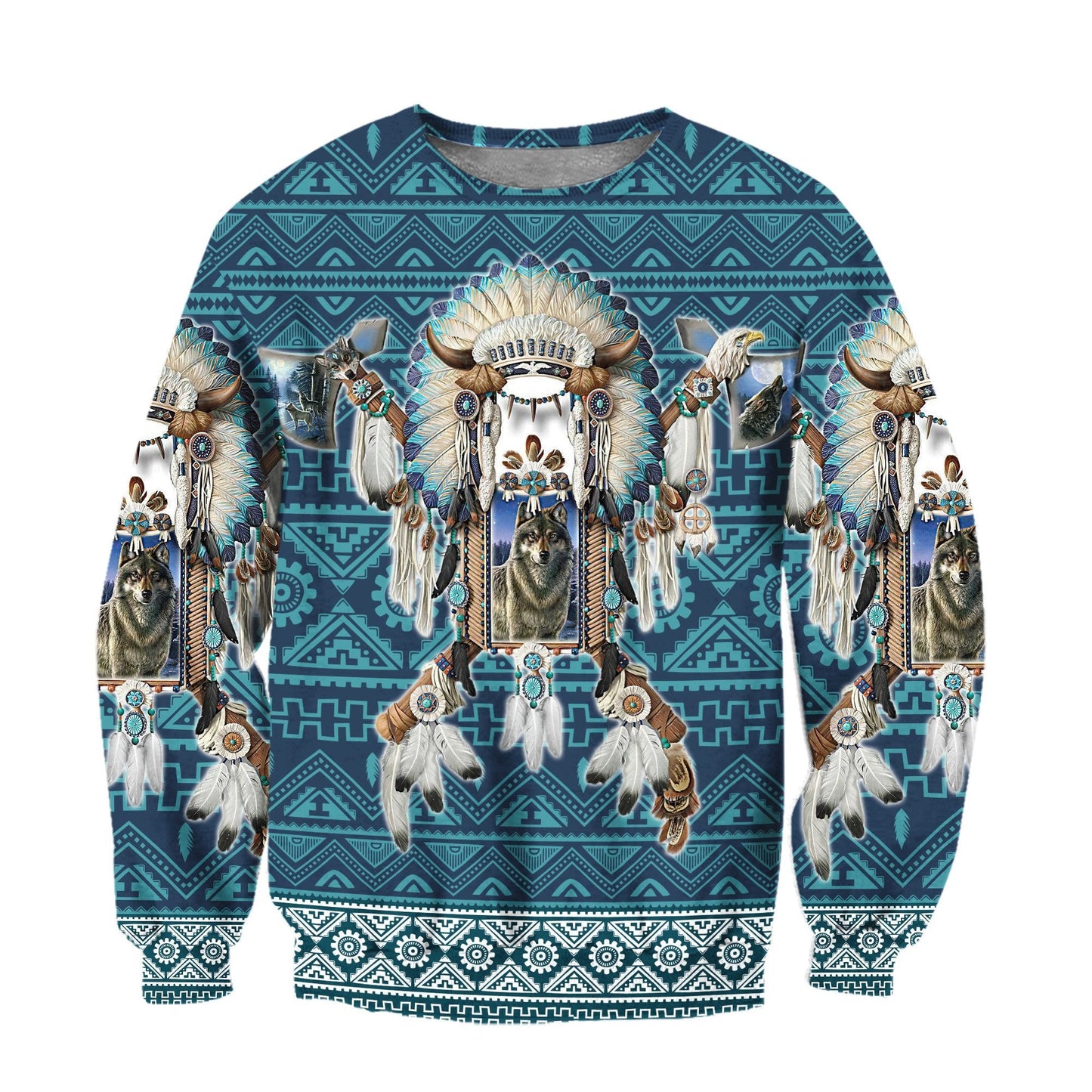 Native American 3D All Over Printed Unisex Shirts