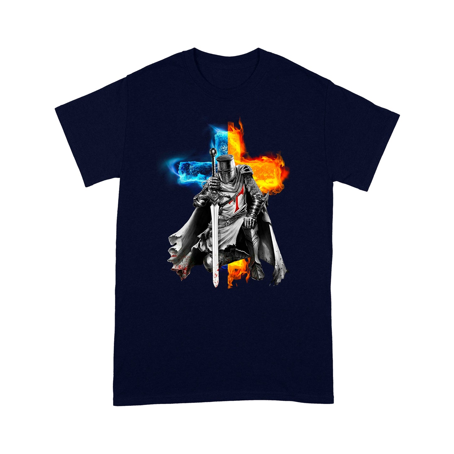 Jesus Knight Templar Standard T-shirt TA