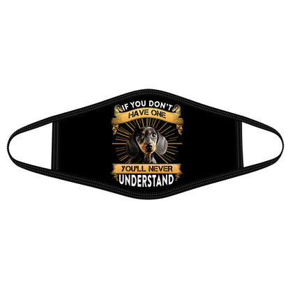 Dachshund Dog Face Mask DL