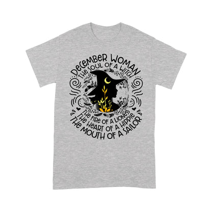 December Woman Witch T shirt DL