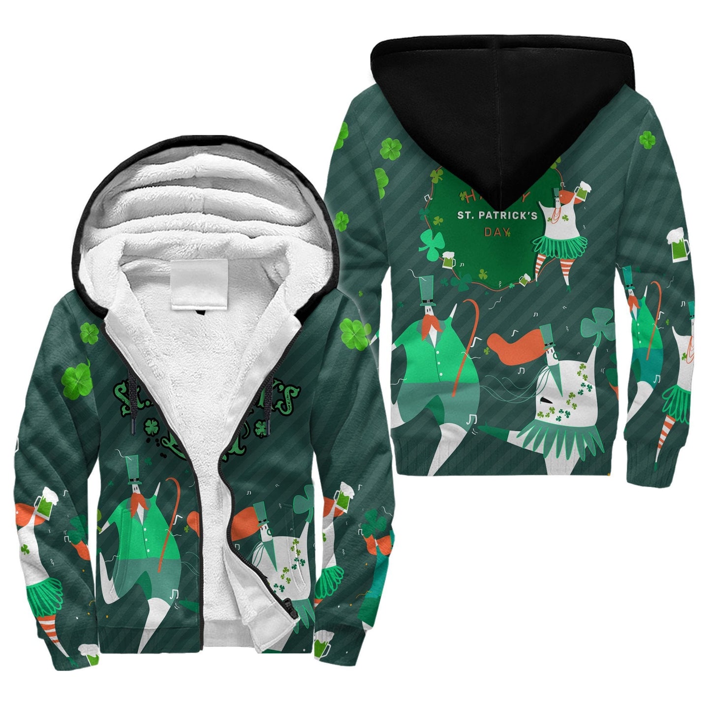Irish Saint Patrick Day 3D All Over Printed Unisex Shirt