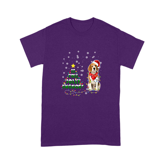 Dog Merry Christmas Standard T-shirt HG