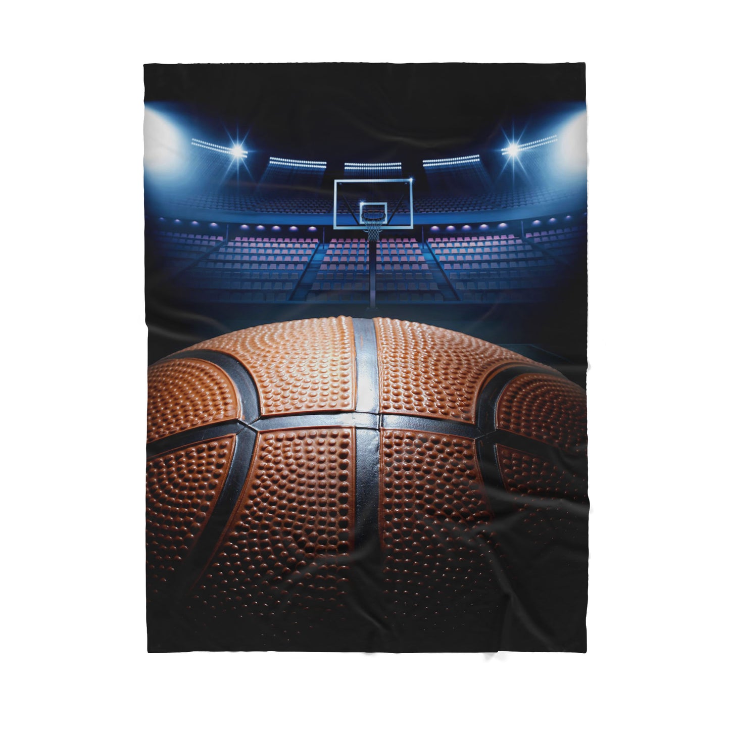 Custom Blanket Basketball - Gift For My Son - Sherpa Blanket HG