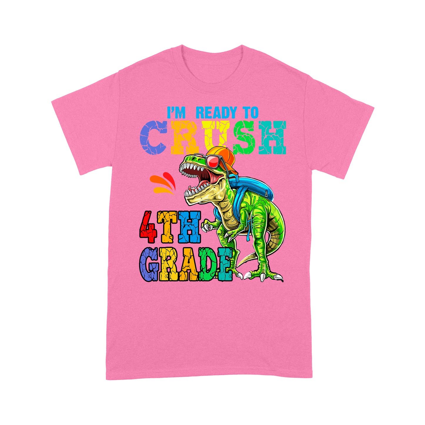 Personalized Custom Back To School Shirt, Ready To Crush 4th Grade, Back To School Gift