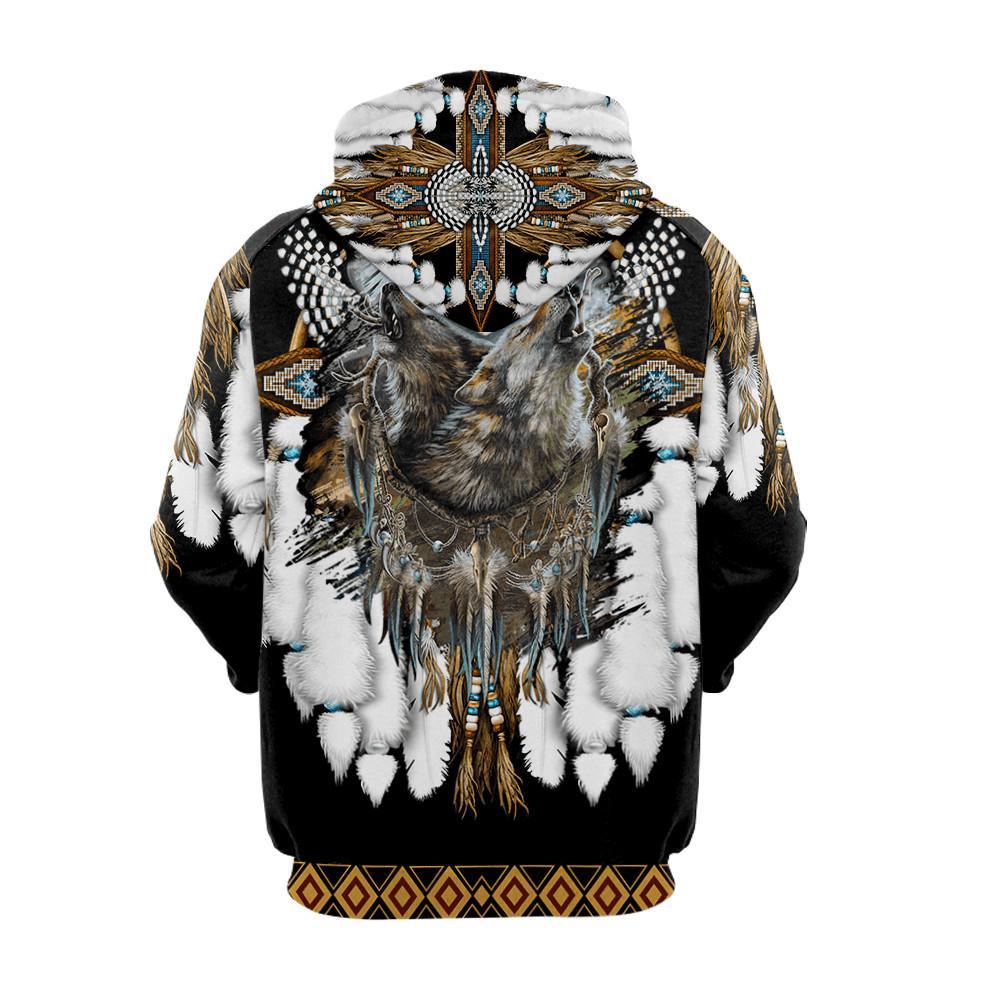 Wolf 3D All Over Printed Unisex Shirts