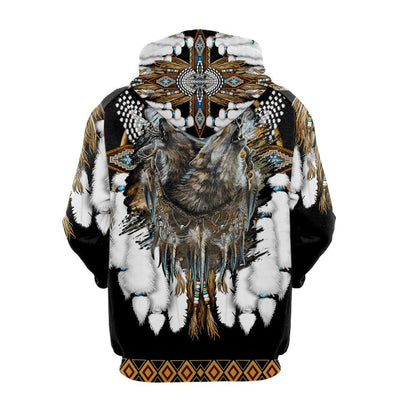 Wolf 3D All Over Printed Unisex Shirts