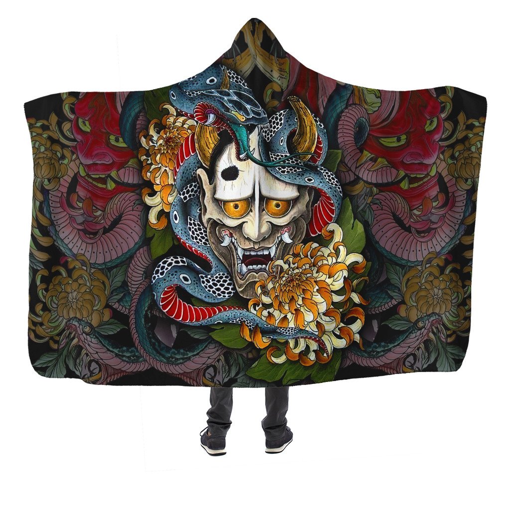 Japan Mask 3D All Over Printed Shirt Blanket