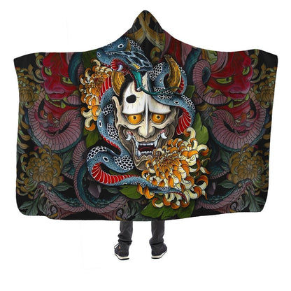 Japan Mask 3D All Over Printed Shirt Blanket