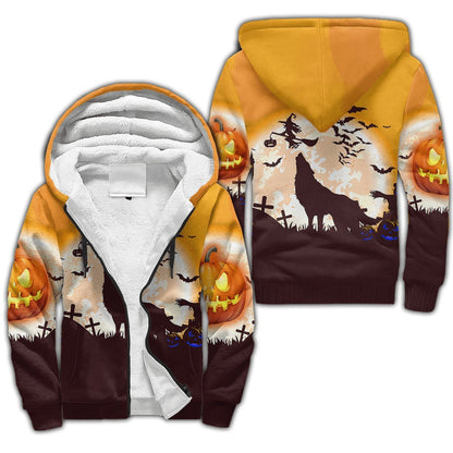 Halloween Wolf 3D All Over Printed Unisex Shirts