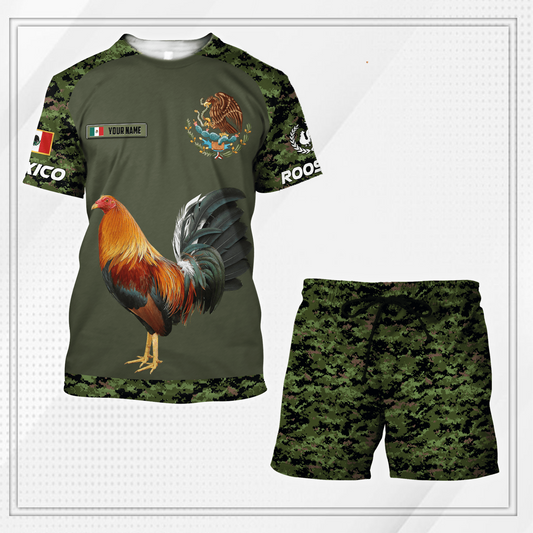 Personalized Rooster T-shirt and Short 3D All Over Printed HHT18052105