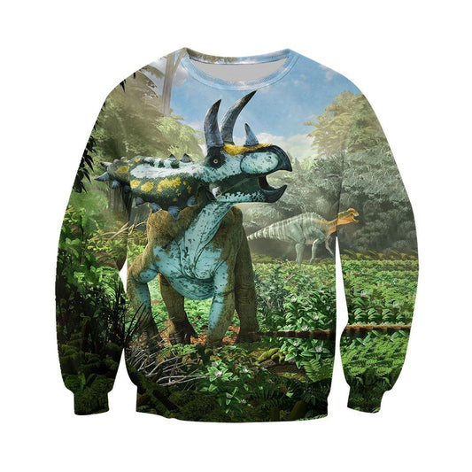 3D All Over Printed Coahuilaceratops Dinosaurs Art Shirts And Shorts - Amaze Style™-3D All Over Printed Clothes