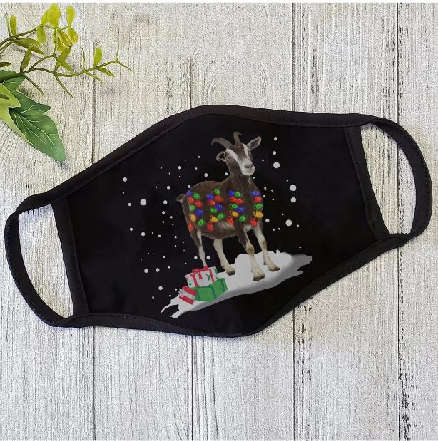Lovely Goat Christmas Gift For Everyone Face Mask LAM