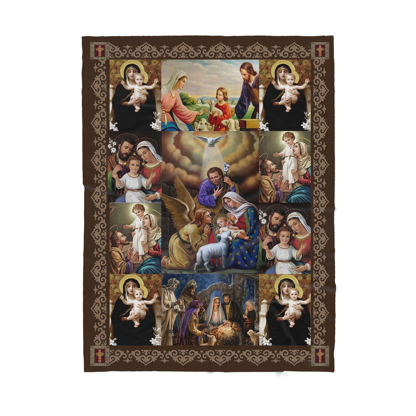 Jesus Sherpa Blanket TT