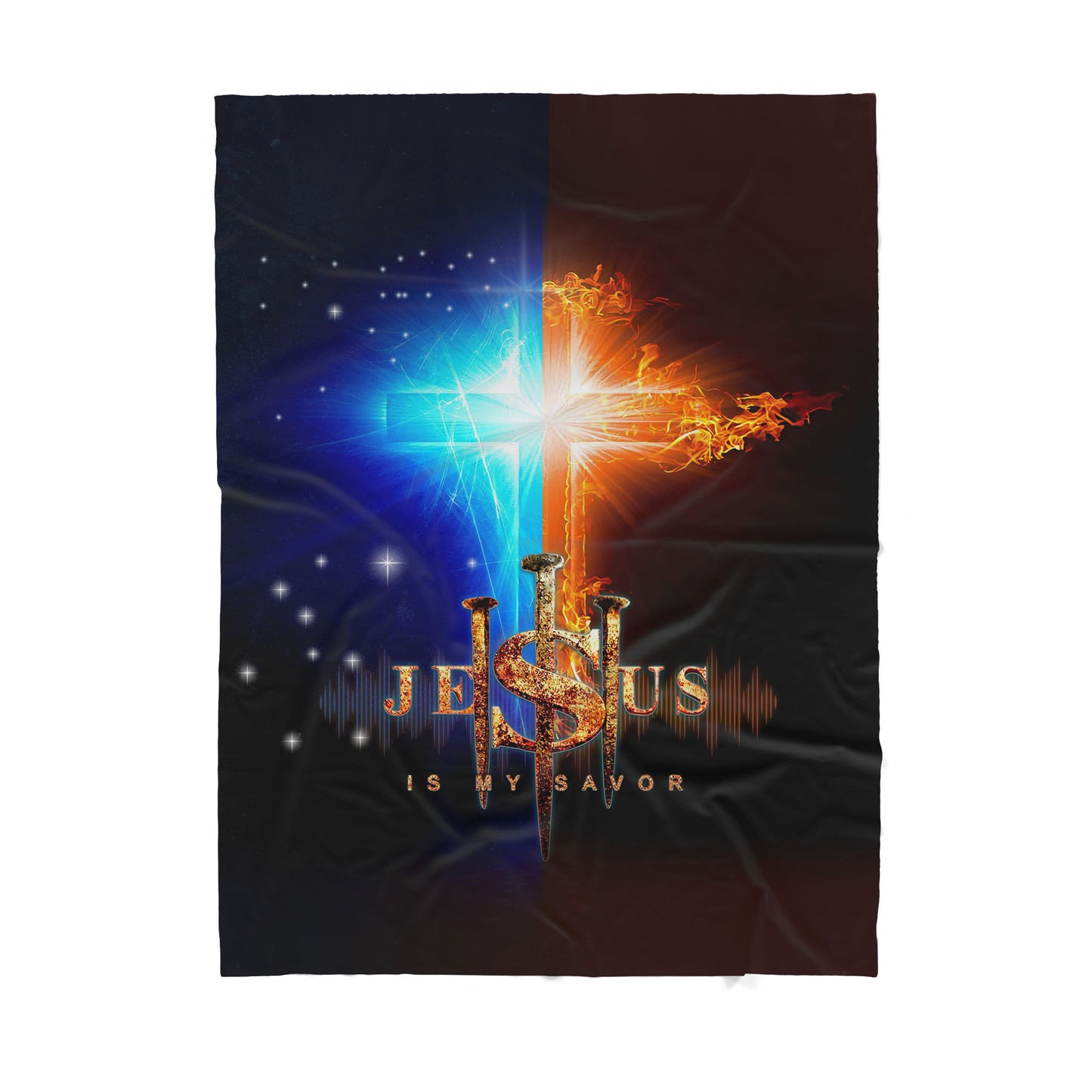 Jesus Sherpa Blanket TT