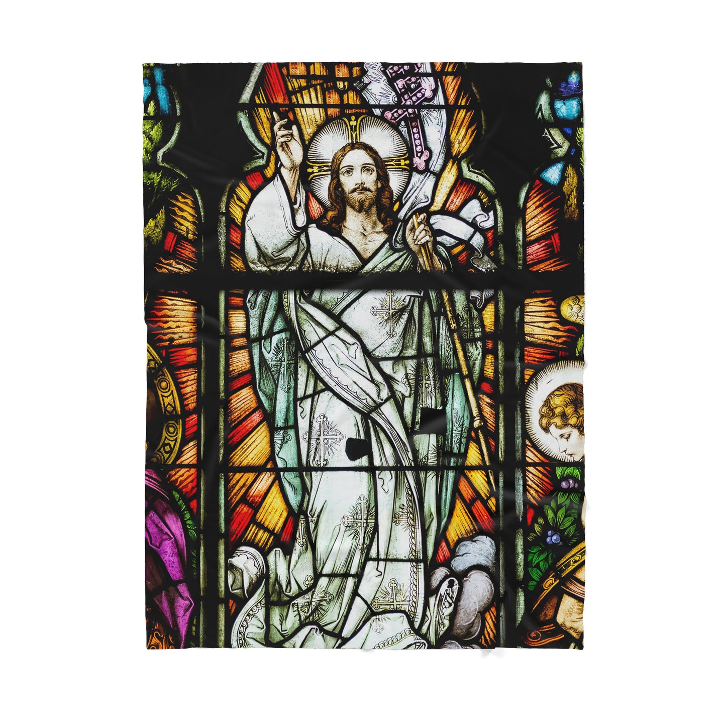 Premium Christian Jesus Catholic Church Blanket - Best gift for Christian - sherpa blanket TT