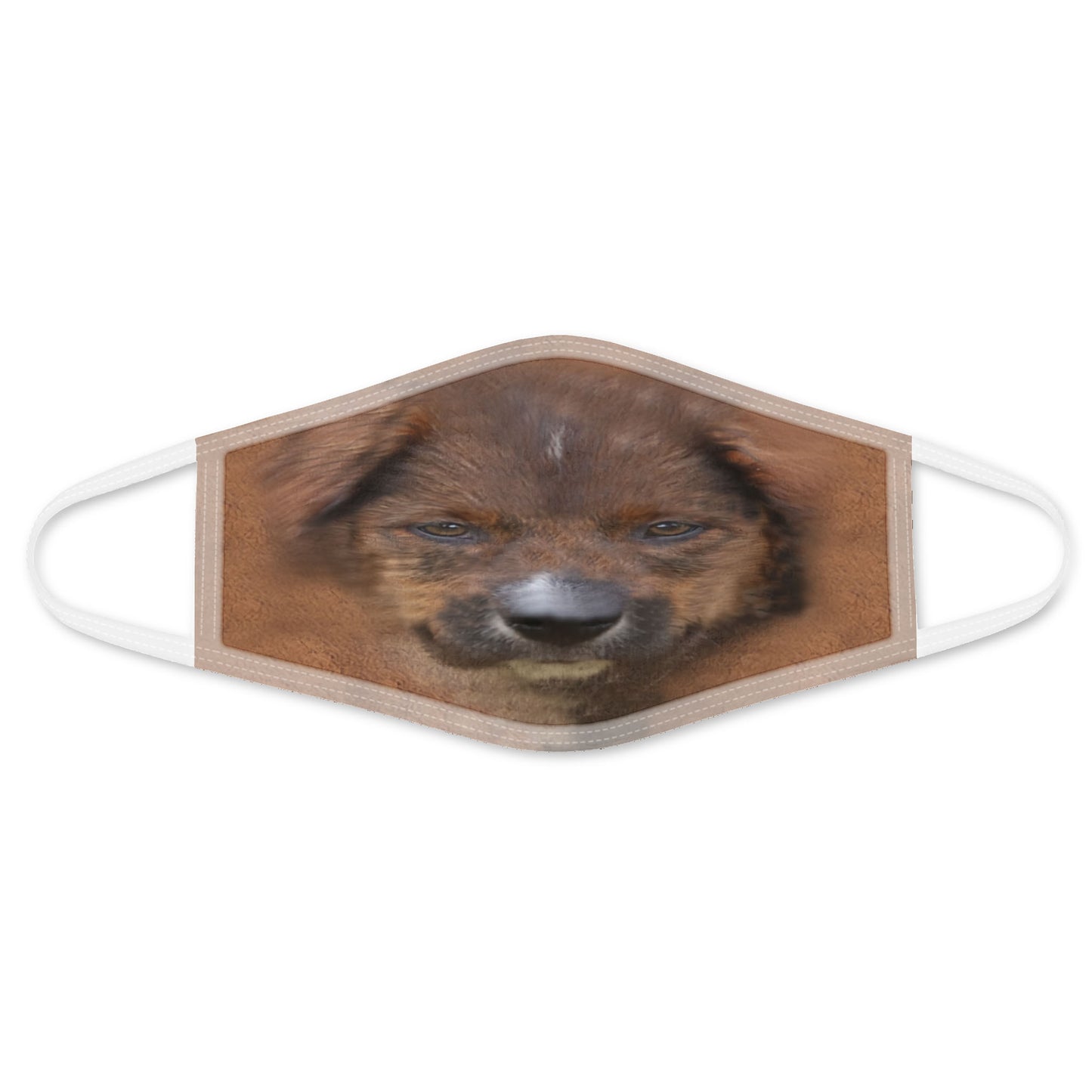Dog Face Mask White HG