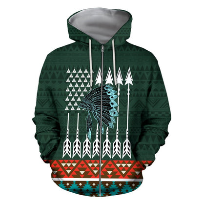 Native American 3D All Over Printed Unisex Shirts