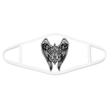 Jesus Face Mask White TQH