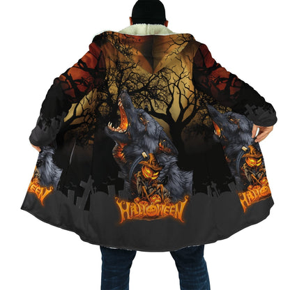 Halloween Wolf 3D All Over Printed Unisex Shirts
