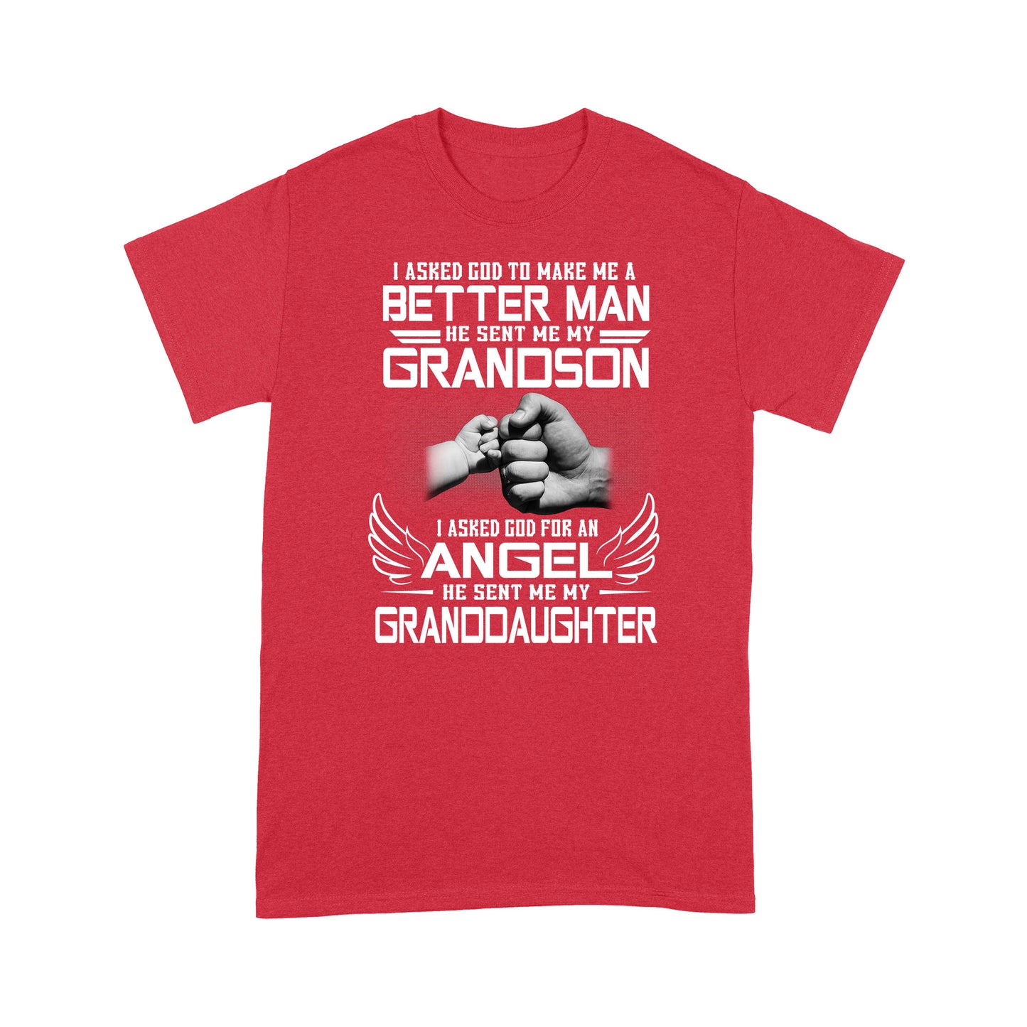 Grandson And Granddaughter Standard T-shirt TN