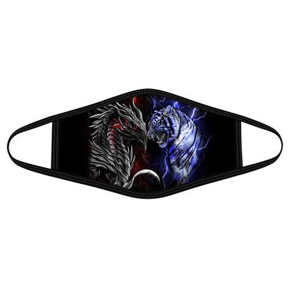 Dragon Mask Blue Dragon And Tiger Polyblend Face Mask HG