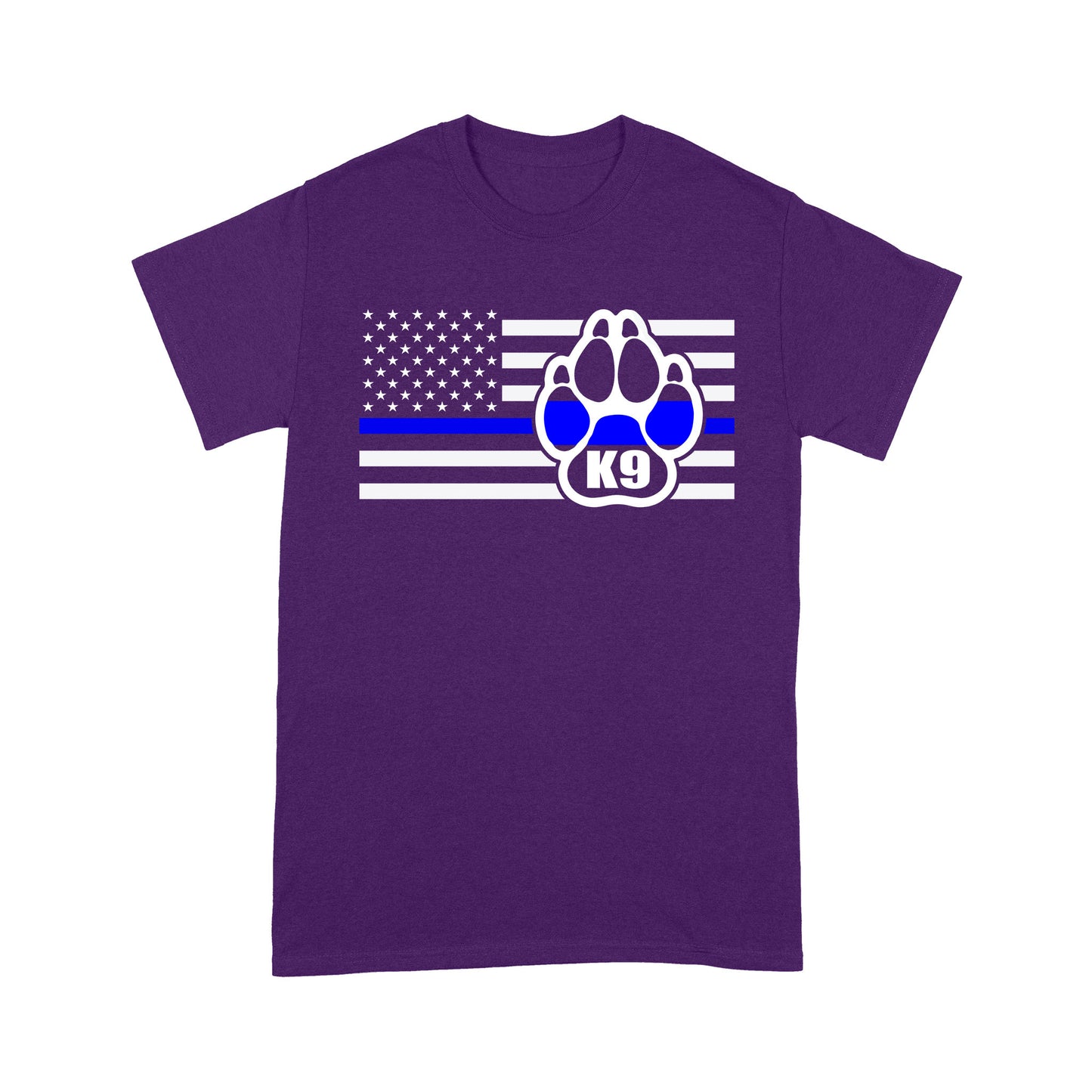 K9 Dog Thin Blue Line T-Shirt Special Gift For Policeman