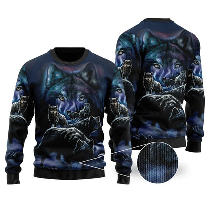 Wolf 3D All Over Printed Unisex Shirts