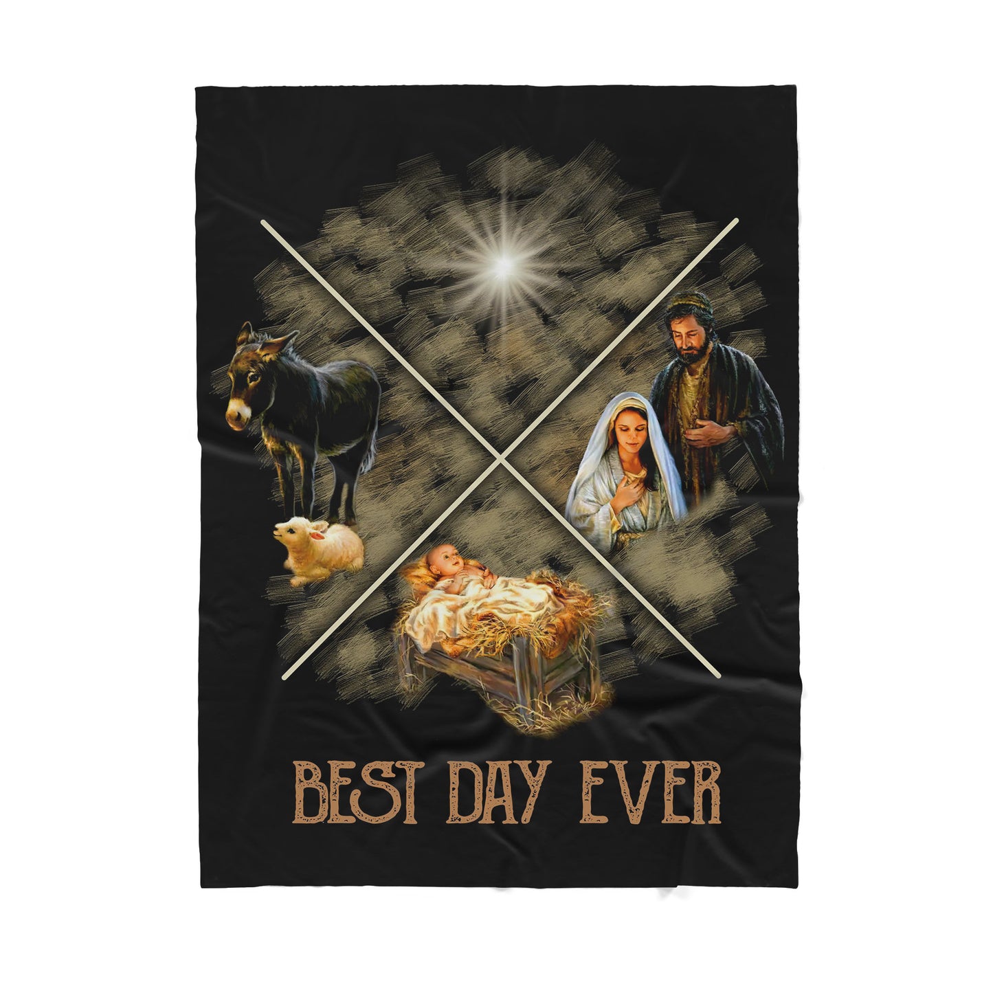 Jesus Best day ever Blanket - Best gift for Christian - Sherpa Blanket TT