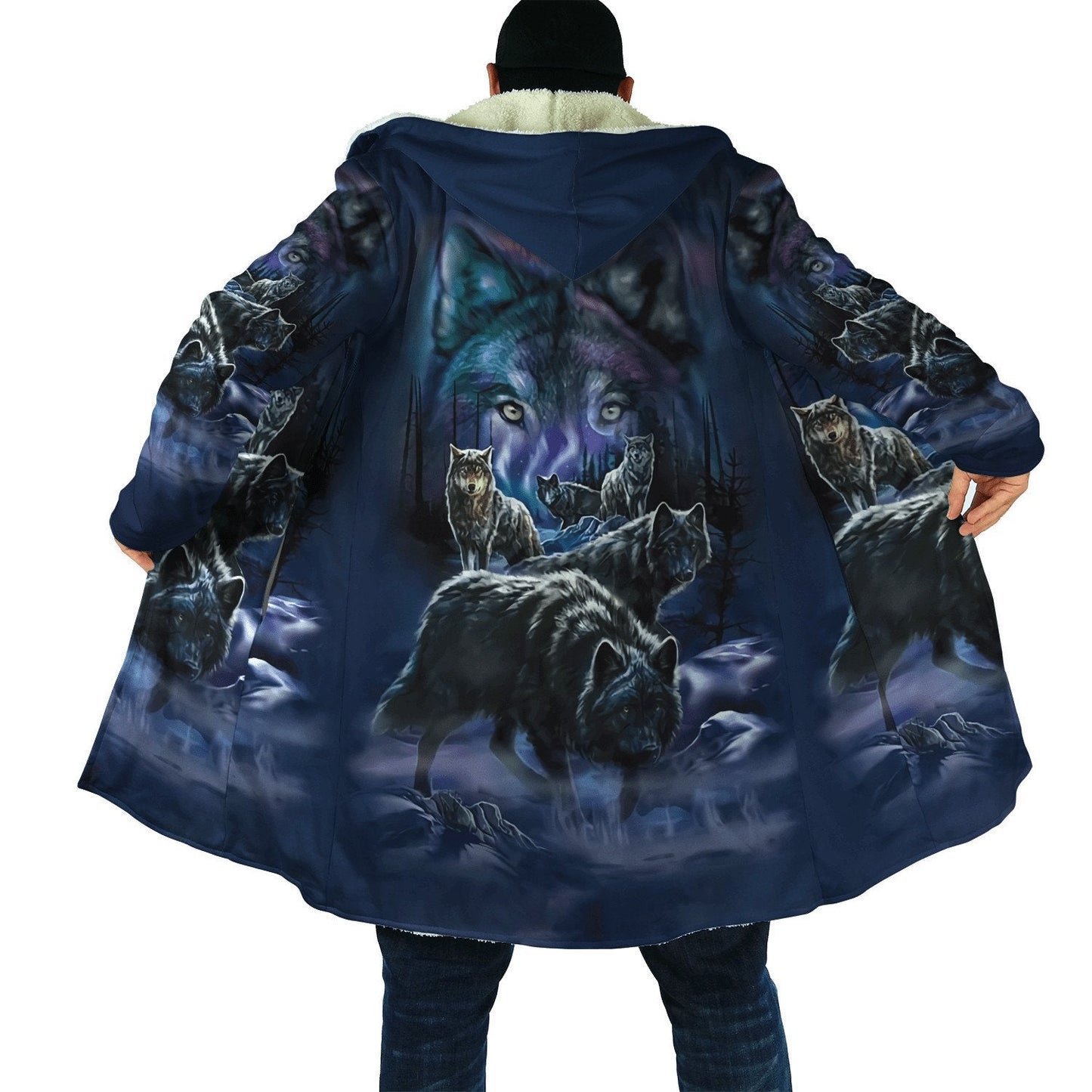 Wolf 3D All Over Printed Unisex Shirts
