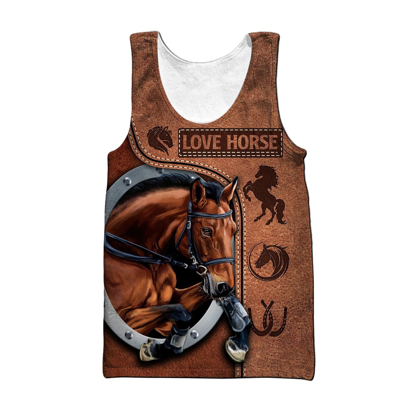 Customize Name Horse 3D All Over Printed Unisex Shirt
