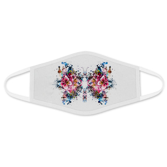 Butterfly Face Mask White ML