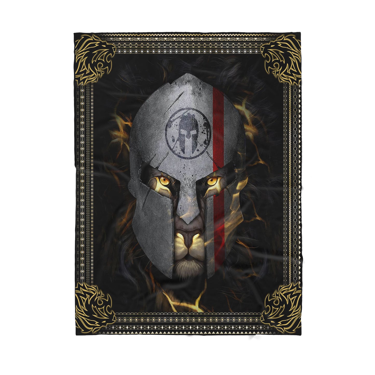 Sparta Lion Warrior - Sherpa Blanket TP