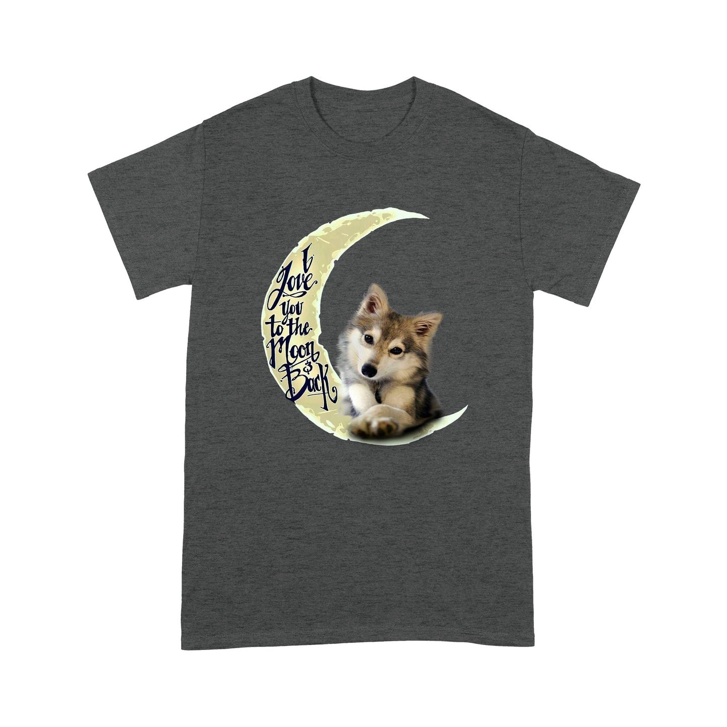 Wolf Love To The Moon And Back Deluxe T-shirt ML